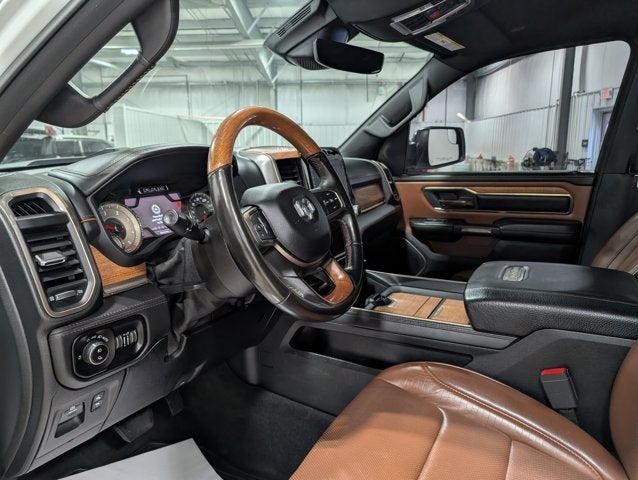 2021 RAM 1500 Longhorn EcoDiesel Longhorn Pkg 12in Nav Heated Cooled Leather 4WD