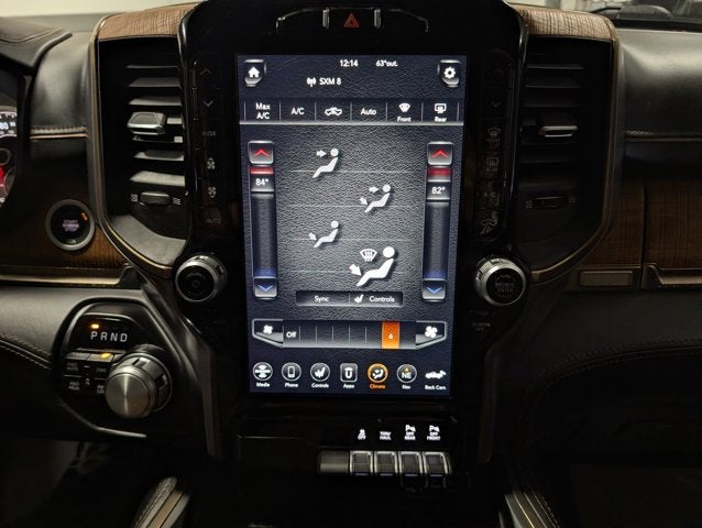 2021 RAM 1500 Longhorn EcoDiesel Longhorn Pkg 12in Nav Heated Cooled Leather 4WD