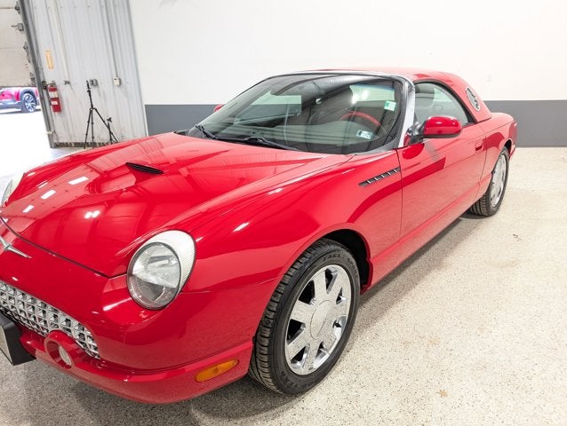 2002 Ford Thunderbird w/Hardtop Premium Convertible Dual Top Leather Power Seats Sport Cruiser