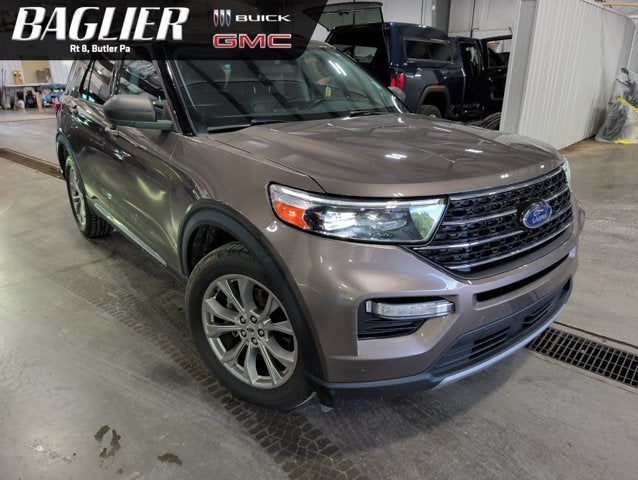 2021 Ford Explorer XLT 2.3L EcoBoost 4WD Equipment Group 202A Stone Gray Metallic