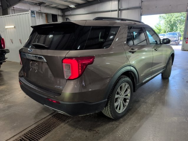 2021 Ford Explorer XLT 2.3L EcoBoost 4WD Equipment Group 202A Stone Gray Metallic