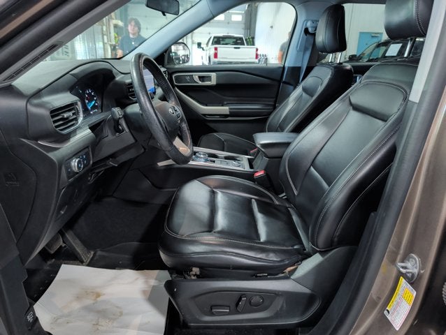2021 Ford Explorer XLT 2.3L EcoBoost 4WD Equipment Group 202A Stone Gray Metallic