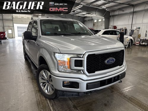 2018 Ford F-150 XL 2.7L V6 EcoBoost STX Appearance Package Ingot Silver