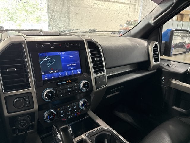 2020 Ford F-150 LARIAT 2.7L V6 EcoBoost Equipment Group 502A Luxury Velocity Blue Metallic