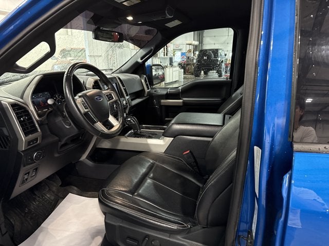 2020 Ford F-150 LARIAT 2.7L V6 EcoBoost Equipment Group 502A Luxury Velocity Blue Metallic