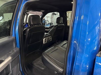 2020 Ford F-150 LARIAT 2.7L V6 EcoBoost Equipment Group 502A Luxury Velocity Blue Metallic