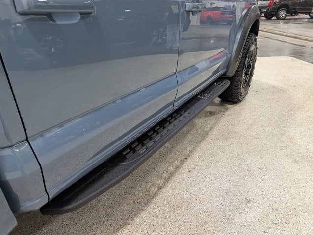 2023 Ford F-150 Raptor 3.5L V6 Raptor 37 Performance Pkg Blue Interior Azure Gray Metallic
