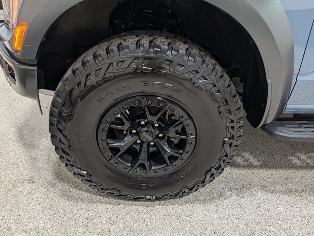 2023 Ford F-150 Raptor 3.5L V6 Raptor 37 Performance Pkg Blue Interior Azure Gray Metallic