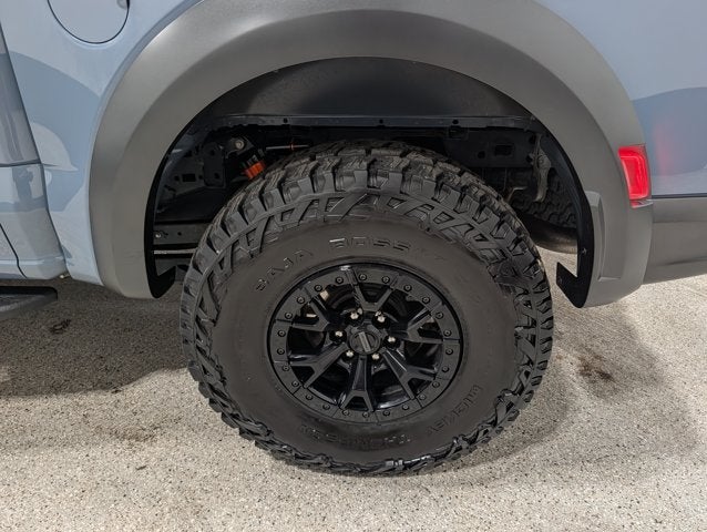 2023 Ford F-150 Raptor 3.5L V6 Raptor 37 Performance Pkg Blue Interior Azure Gray Metallic