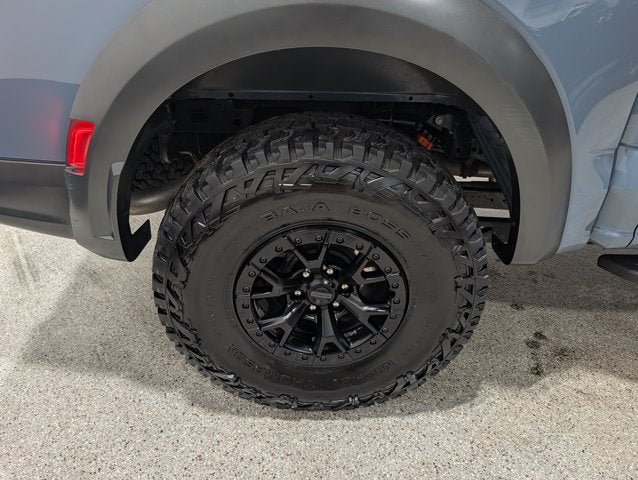 2023 Ford F-150 Raptor 3.5L V6 Raptor 37 Performance Pkg Blue Interior Azure Gray Metallic
