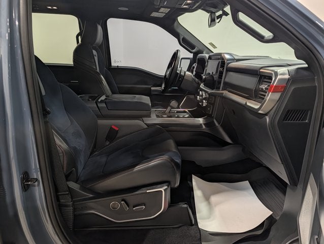 2023 Ford F-150 Raptor 3.5L V6 Raptor 37 Performance Pkg Blue Interior Azure Gray Metallic
