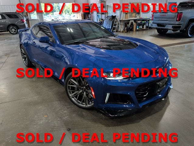 2022 Chevrolet Camaro ZL1 6.2L Supercharged V8 10-Speed Auto Riverside Blue Metallic