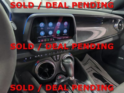 2022 Chevrolet Camaro ZL1 6.2L Supercharged V8 10-Speed Auto Riverside Blue Metallic