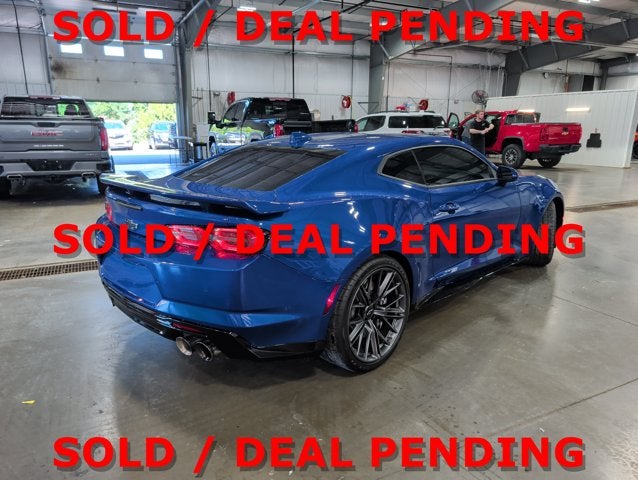 2022 Chevrolet Camaro ZL1 6.2L Supercharged V8 10-Speed Auto Riverside Blue Metallic