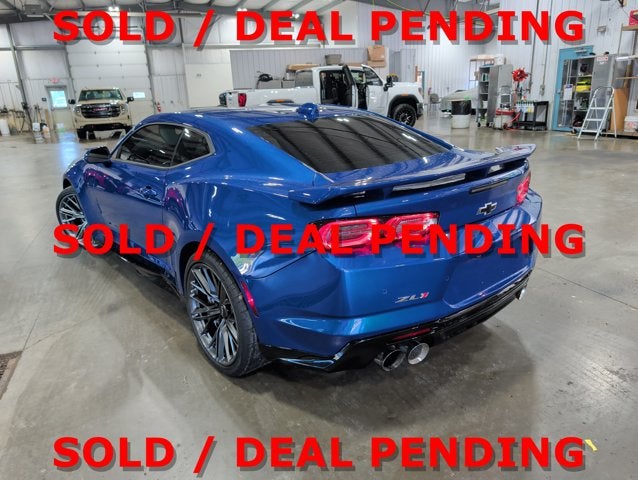 2022 Chevrolet Camaro ZL1 6.2L Supercharged V8 10-Speed Auto Riverside Blue Metallic