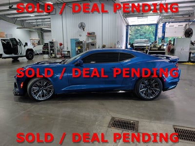 2022 Chevrolet Camaro ZL1 6.2L Supercharged V8 10-Speed Auto Riverside Blue Metallic