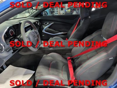 2022 Chevrolet Camaro ZL1 6.2L Supercharged V8 10-Speed Auto Riverside Blue Metallic