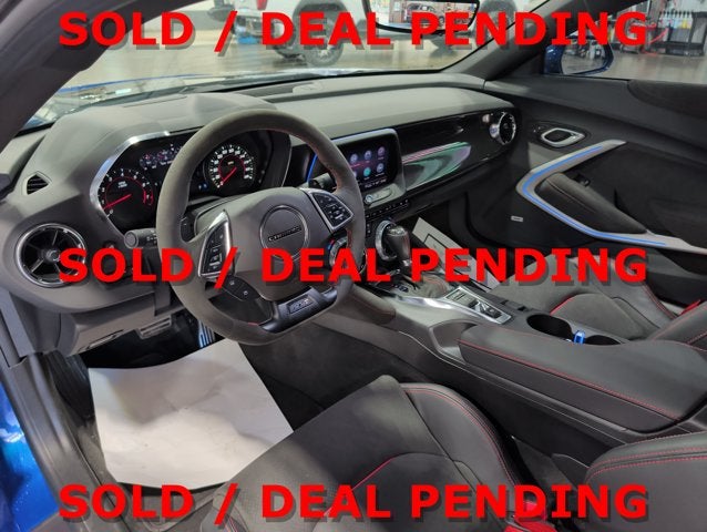 2022 Chevrolet Camaro ZL1 6.2L Supercharged V8 10-Speed Auto Riverside Blue Metallic