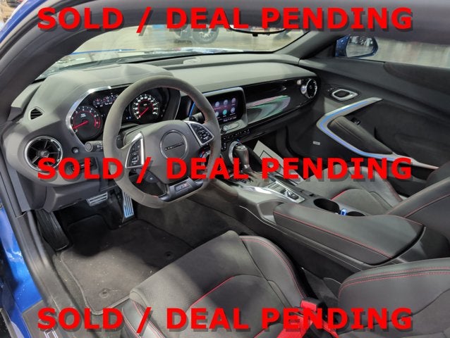2022 Chevrolet Camaro ZL1 6.2L Supercharged V8 10-Speed Auto Riverside Blue Metallic