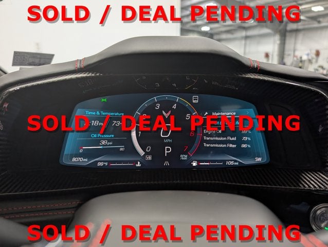 2023 Chevrolet Corvette 3LT Preferred Pkg Z51 Performance Pkg Carbon Ground Effects Magnetic Ride