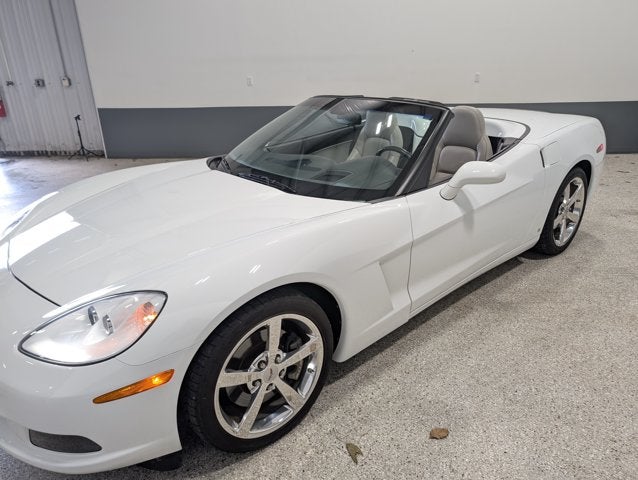 2008 Chevrolet Corvette 3LT Convertible 6.2L V8 Paddle Shift Rare Color Combination Arctic White