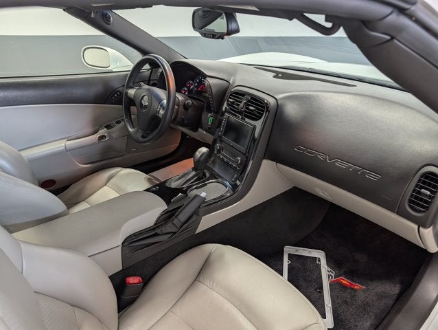 2008 Chevrolet Corvette 3LT Convertible 6.2L V8 Paddle Shift Rare Color Combination Arctic White