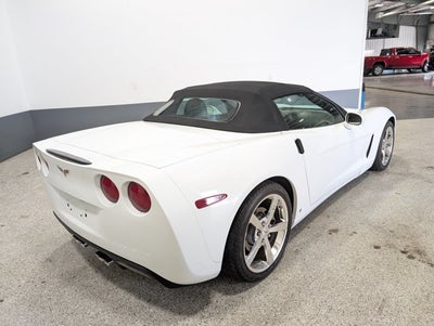 2008 Chevrolet Corvette 3LT Convertible 6.2L V8 Paddle Shift Rare Color Combination Arctic White