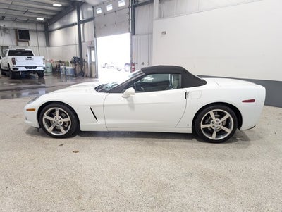 2008 Chevrolet Corvette 3LT Convertible 6.2L V8 Paddle Shift Rare Color Combination Arctic White