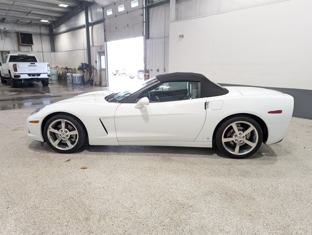 2008 Chevrolet Corvette 3LT Convertible 6.2L V8 Paddle Shift Rare Color Combination Arctic White