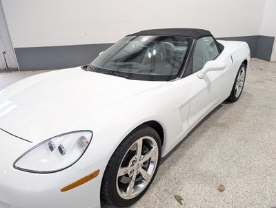 2008 Chevrolet Corvette 3LT Convertible 6.2L V8 Paddle Shift Rare Color Combination Arctic White