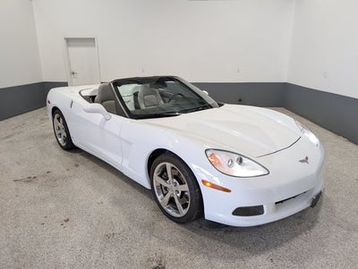 2008 Chevrolet Corvette 3LT Convertible 6.2L V8 Paddle Shift Rare Color Combination Arctic White