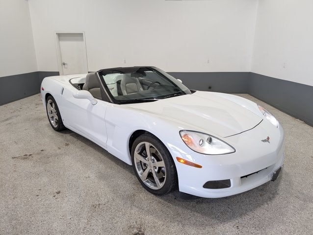2008 Chevrolet Corvette 3LT Convertible 6.2L V8 Paddle Shift Rare Color Combination Arctic White