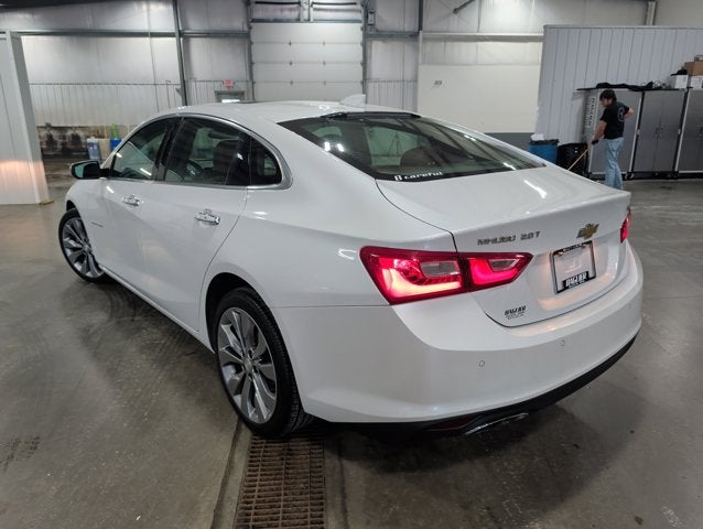 2018 Chevrolet Malibu Premier Sun and Wheel Pkg Turbo Leather Navigation Safety Pkg