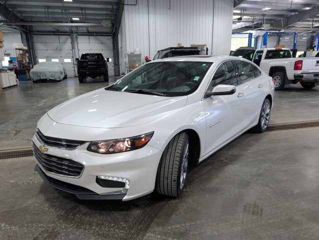 2018 Chevrolet Malibu Premier Sun and Wheel Pkg Turbo Leather Navigation Safety Pkg