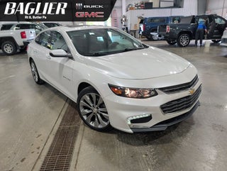 2018 Chevrolet Malibu Premier Sun and Wheel Pkg Turbo Leather Navigation Safety Pkg