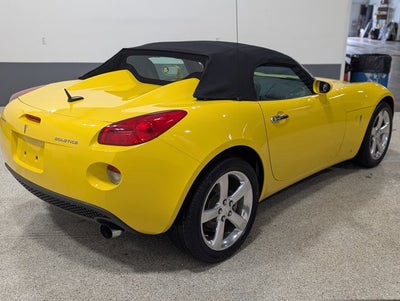 2008 Pontiac Solstice Premium Pkg Preferred Pkg 5-Speed Manual Rare Yellow Leather