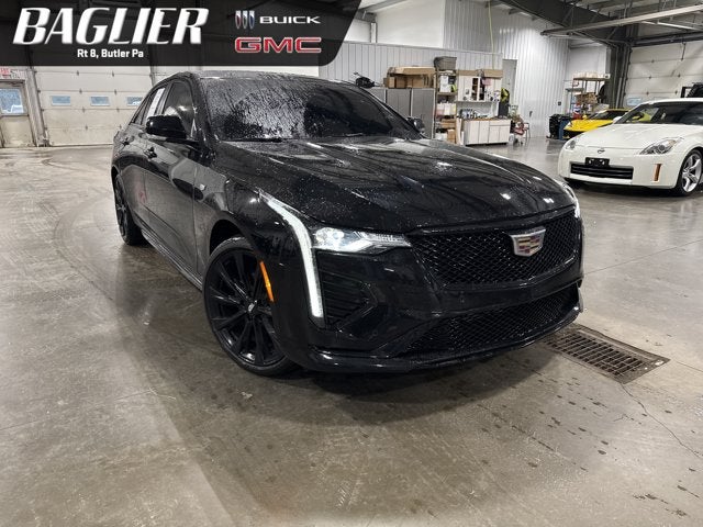 2026 Cadillac CT4 Sport 2.0L Turbo Onyx Package Navigation and Bose Premium Audio Black Raven