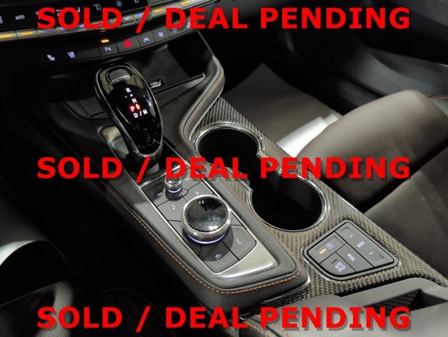 2024 Cadillac CT4-V 1SF Super Cruise 2 Pkg Onyx Pkg Sunroof AWD Heated/Cooled Leather