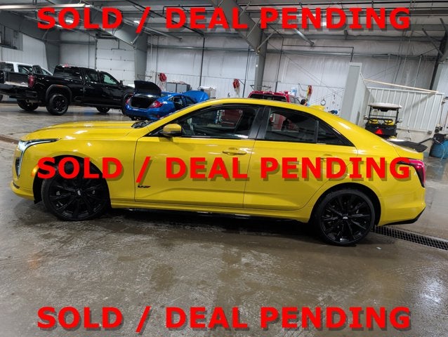 2024 Cadillac CT4-V 1SF Super Cruise 2 Pkg Onyx Pkg Sunroof AWD Heated/Cooled Leather