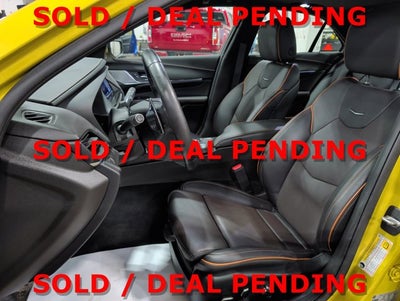 2024 Cadillac CT4-V 1SF Super Cruise 2 Pkg Onyx Pkg Sunroof AWD Heated/Cooled Leather