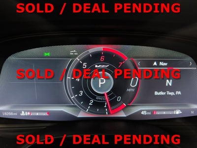 2024 Cadillac CT4-V 1SF Super Cruise 2 Pkg Onyx Pkg Sunroof AWD Heated/Cooled Leather