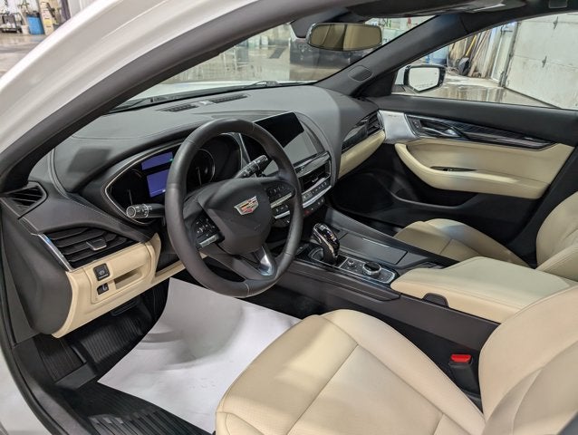 2023 Cadillac CT5 Premium Luxury 2.0L Turbo Climate Package Crystal White Tricoat