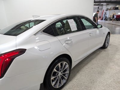 2023 Cadillac CT5 Premium Luxury 2.0L Turbo Climate Package Crystal White Tricoat