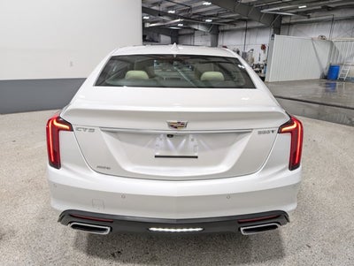 2023 Cadillac CT5 Premium Luxury 2.0L Turbo Climate Package Crystal White Tricoat