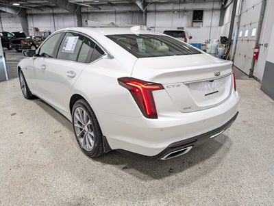 2023 Cadillac CT5 Premium Luxury 2.0L Turbo Climate Package Crystal White Tricoat