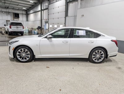 2023 Cadillac CT5 Premium Luxury 2.0L Turbo Climate Package Crystal White Tricoat