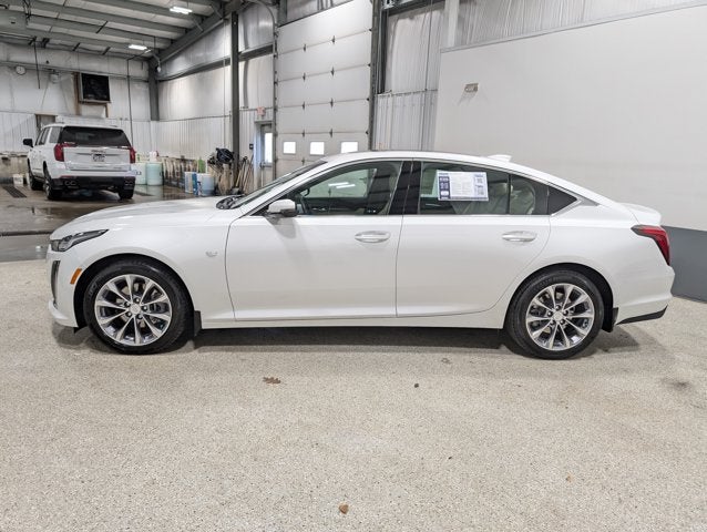 2023 Cadillac CT5 Premium Luxury 2.0L Turbo Climate Package Crystal White Tricoat