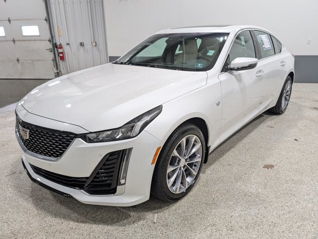 2023 Cadillac CT5 Premium Luxury 2.0L Turbo Climate Package Crystal White Tricoat