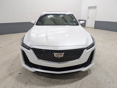 2023 Cadillac CT5 Premium Luxury 2.0L Turbo Climate Package Crystal White Tricoat