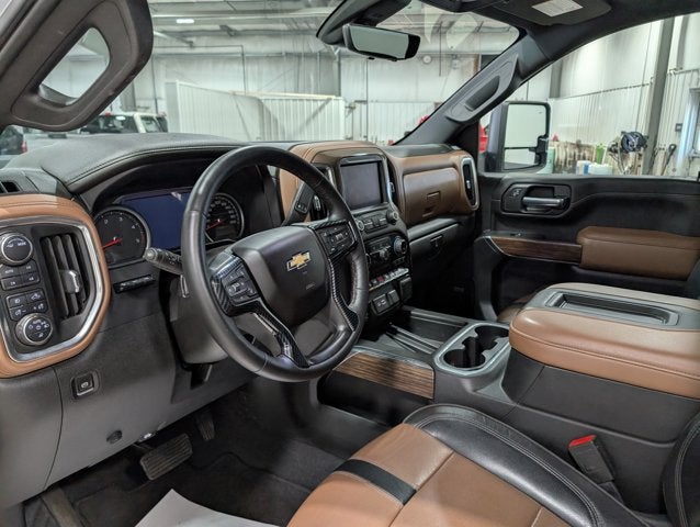 2021 Chevrolet Silverado 2500HD High Country Duramax Z71 Allison 10-Speed Sunroof HUD 20" Black Wheels